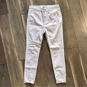 Judy Blue White Hi Rise Skinny Jeans